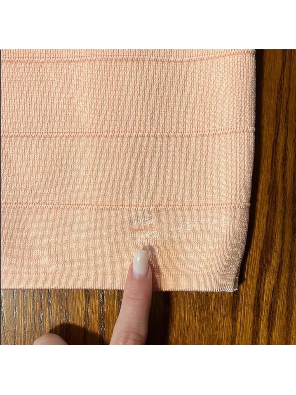 Guess • Women’s XS • Peachy Pink • Sleeveless Bodycon Bandage • Mini Dress - Picture 5 of 13